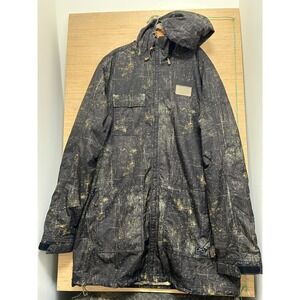 Nike Waterproof Breathable Jacket 3XLT Tall All Over Graphic Print